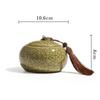 Longquan Celadon Ceramic Tea Caddy
