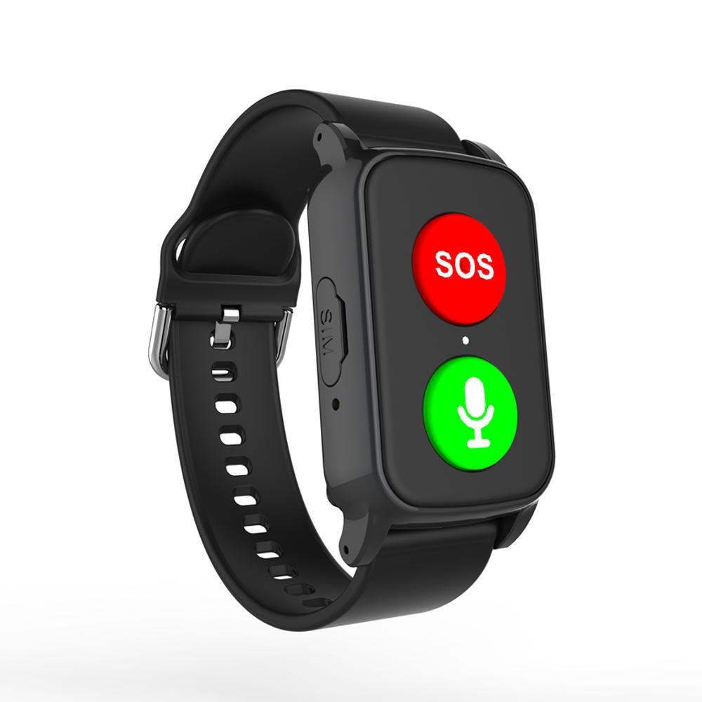 ODM/OEM 4G LTE GPS SOS Bracelet Tracker with Heart Rate Monitoring Wristband Tracking Device for Alzheimer Patient Elderly S3