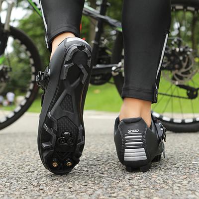 Unisex Cycling Shoes for Indoor Bicycle Pedals Clip-In Road Bike Footwear with Pre-Installed Cleats for Men And Women