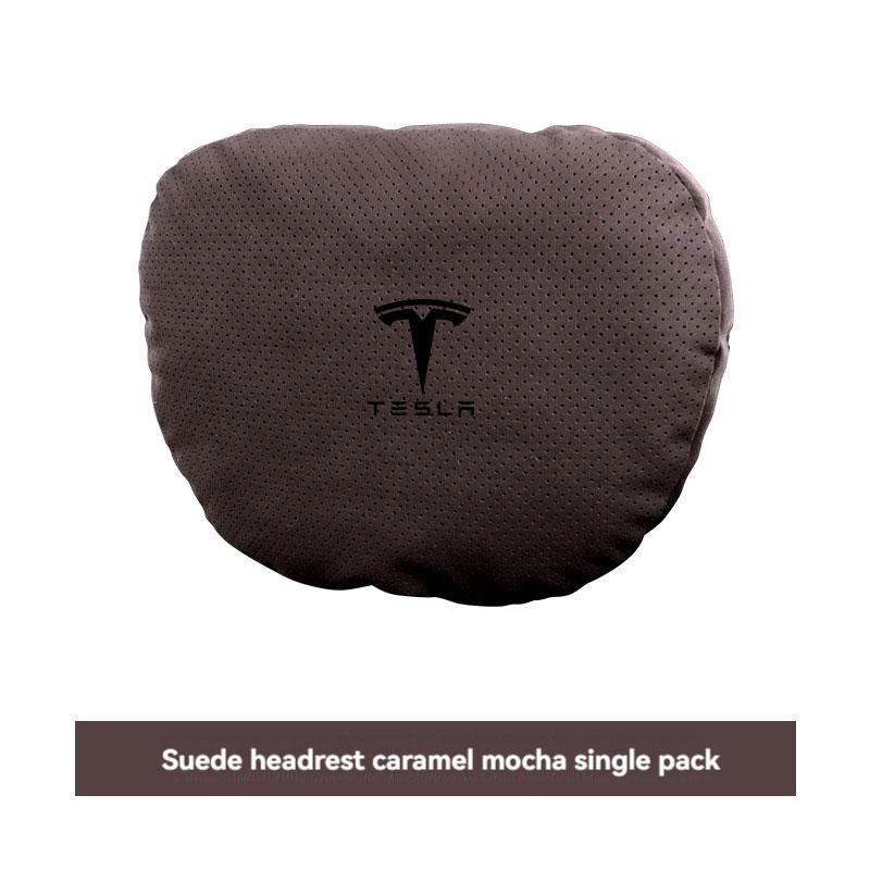For Tesla Model 3 Model Y Model S Model X Car Headrest Neck Support Seat Soft Neck Pillow Automobile Tesla Interior Accessories
