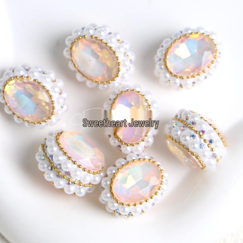 

Роскошные украшения из французского жемчуга и керамической глины: Кольцо, Ожерелье, Цепочка для телефона, Аксессуары для сумки и DIY бисероплетение