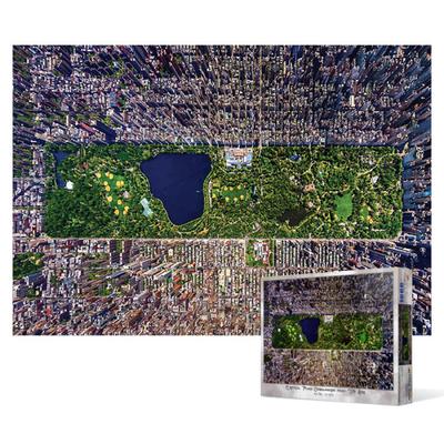 1000-teiliges Puzzle / Central Park aus der Luft gesehen [510x735mm] [BN10-069] [BN] [Landschaftspuzzle] [Puzzlerahmen], beliebtes koreanisches Puzzle