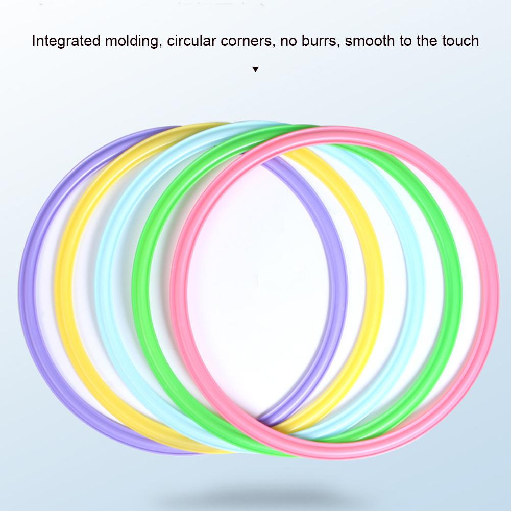 Plast Utendørs Sportsleker Gitter Hoppering Sett Spill Foreldre Barn Interaktiv Tidlig-utdanning Læremidler Fysisk Trening Leker