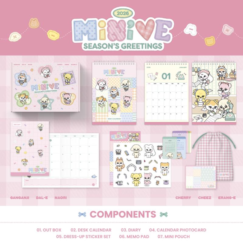 [Pre-order] IVE-MINIVE 2026 SEASON'S GREETINGS (Online Benefit)