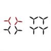 4 Stück Passend für Parrot Bebop 2 Drohne Propellerblätter Drohnenzubehör Schwarz+Rot