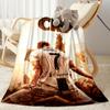 Ronaldo's Legendary Journey Blanket Soft Warm Cozy Suitable for Sofa Seaside Livingroom for All Occasions Playful Design Gifts For Family Or Friends