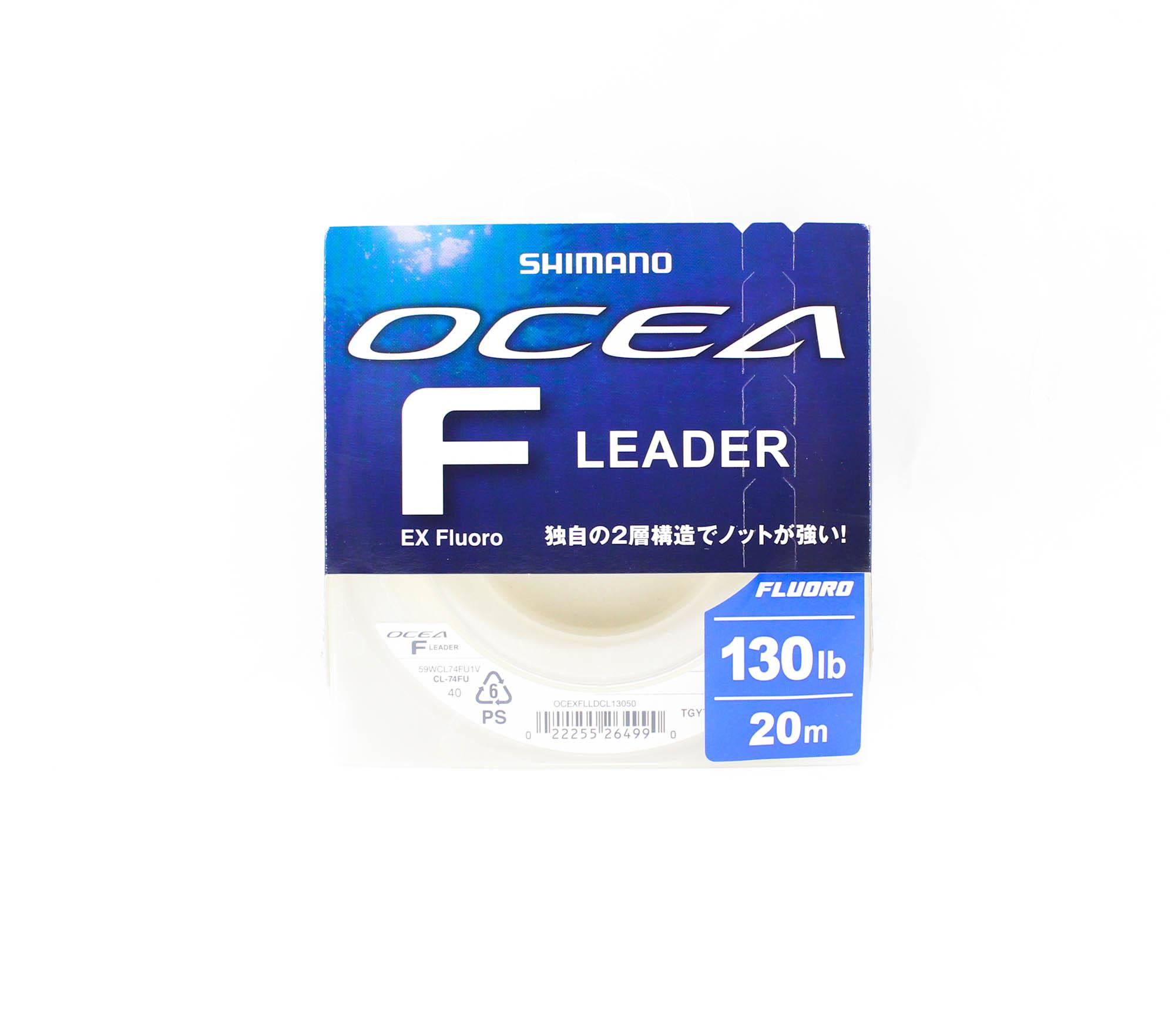 

Shimano CL-74FU Ocea F EX Fluorocarbon Leader Line 20m 130lb (4990) чистый