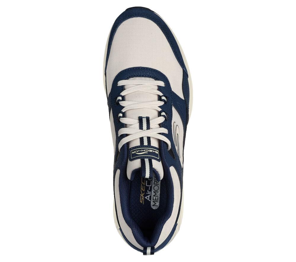 Sneakers Skechers Beige and Navy Blue Lifestyle Version