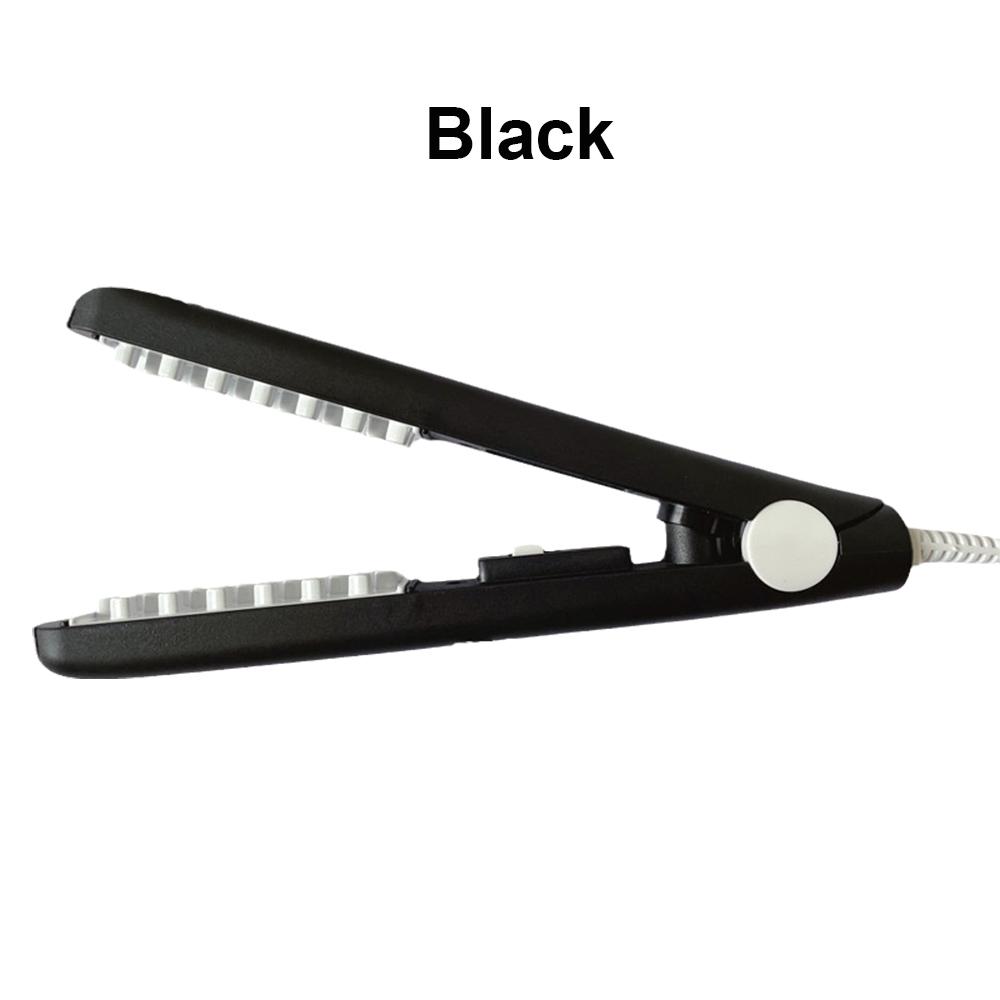 Mini 3D Grid Hair Crimper Curling Iron Volumizing Hair Iron Ceramic Corn Perm Splint Flat Iron Hair Styling Tools Gift for Women