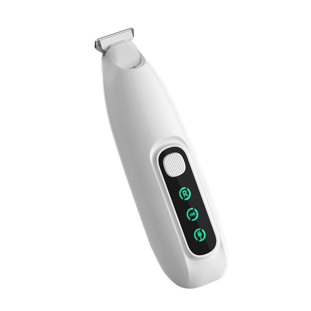 Safe Pet Paw Trimmer LED Light Electric Dog Hair Remover Cats Foot Shaver Eye Grooming