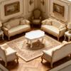 Compact 1/12 Scale Miniature Wooden Coffee Table For Dollhouses Decors Model Enthusiasts And DIY Craft Projects