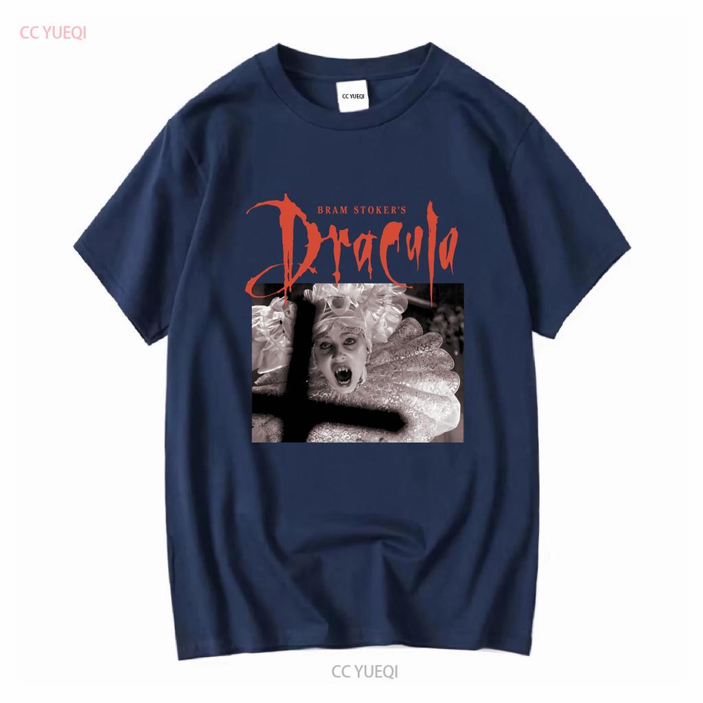 NEW LISTING Bram Stokers Dracula Movie Cotton Black T shirt S 3XL VN2613 vintage Washed Stretched Unisex streetwear homme