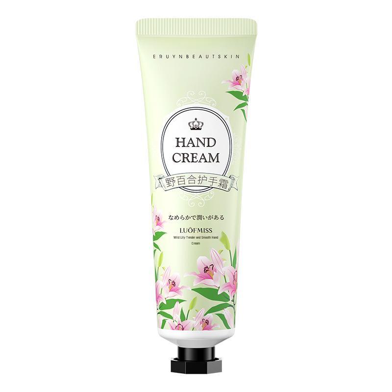 Luofan Meixi Dreamy Rose Hydrating Hand Cream with Cute Kitty Design
