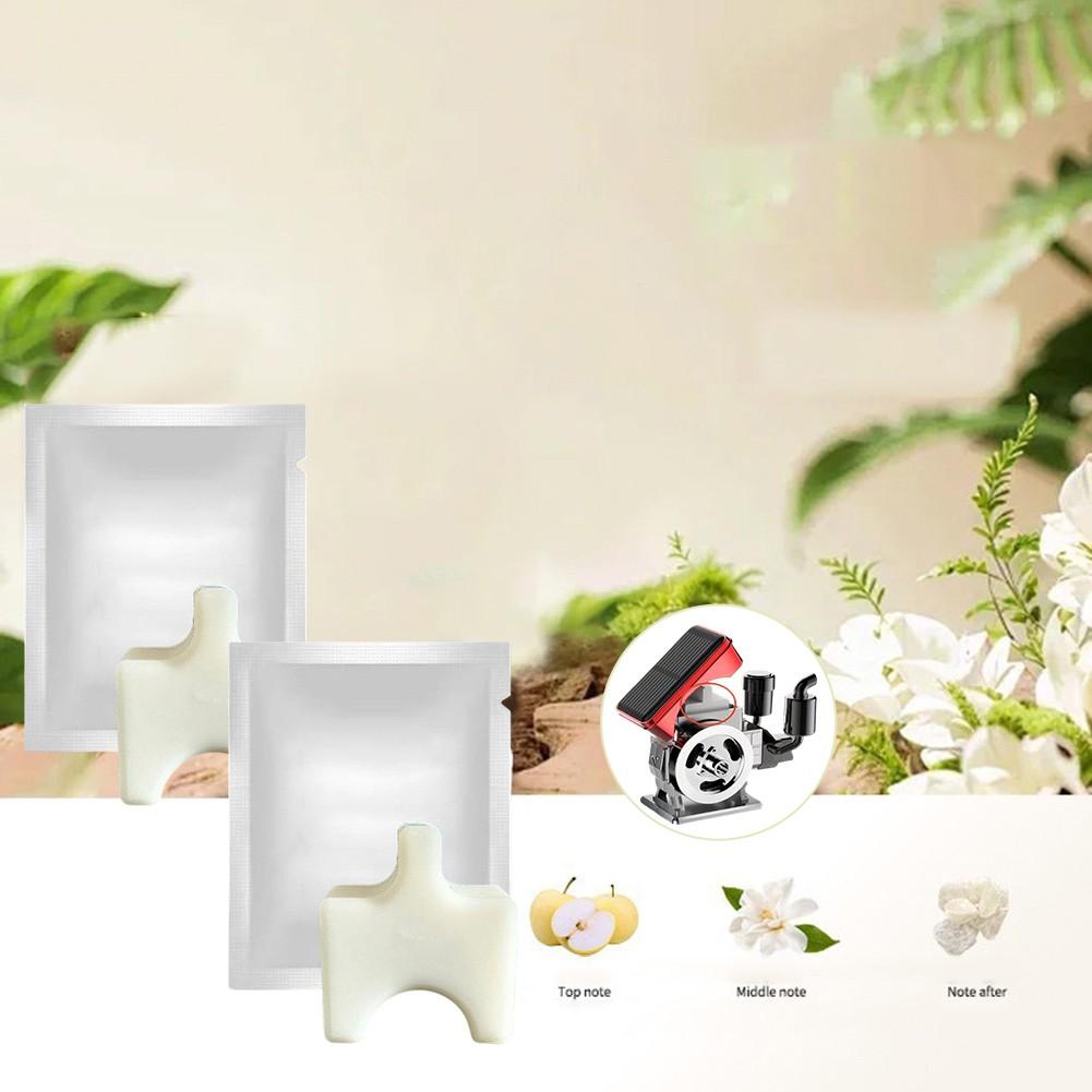 Rotating Diffuser Solar Powered Car Purifier Diatom Mud Material