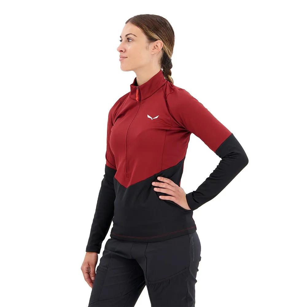 Salewa Fleece Jacket with Half-zip Puez Pullover