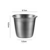 Stainless Steel Coffee Mug 300Ml Retro Style Cup Travel Tumbler Coffee Jug Milk Tea Cups Office Beer Mugs Cold Drinks Drinkware
