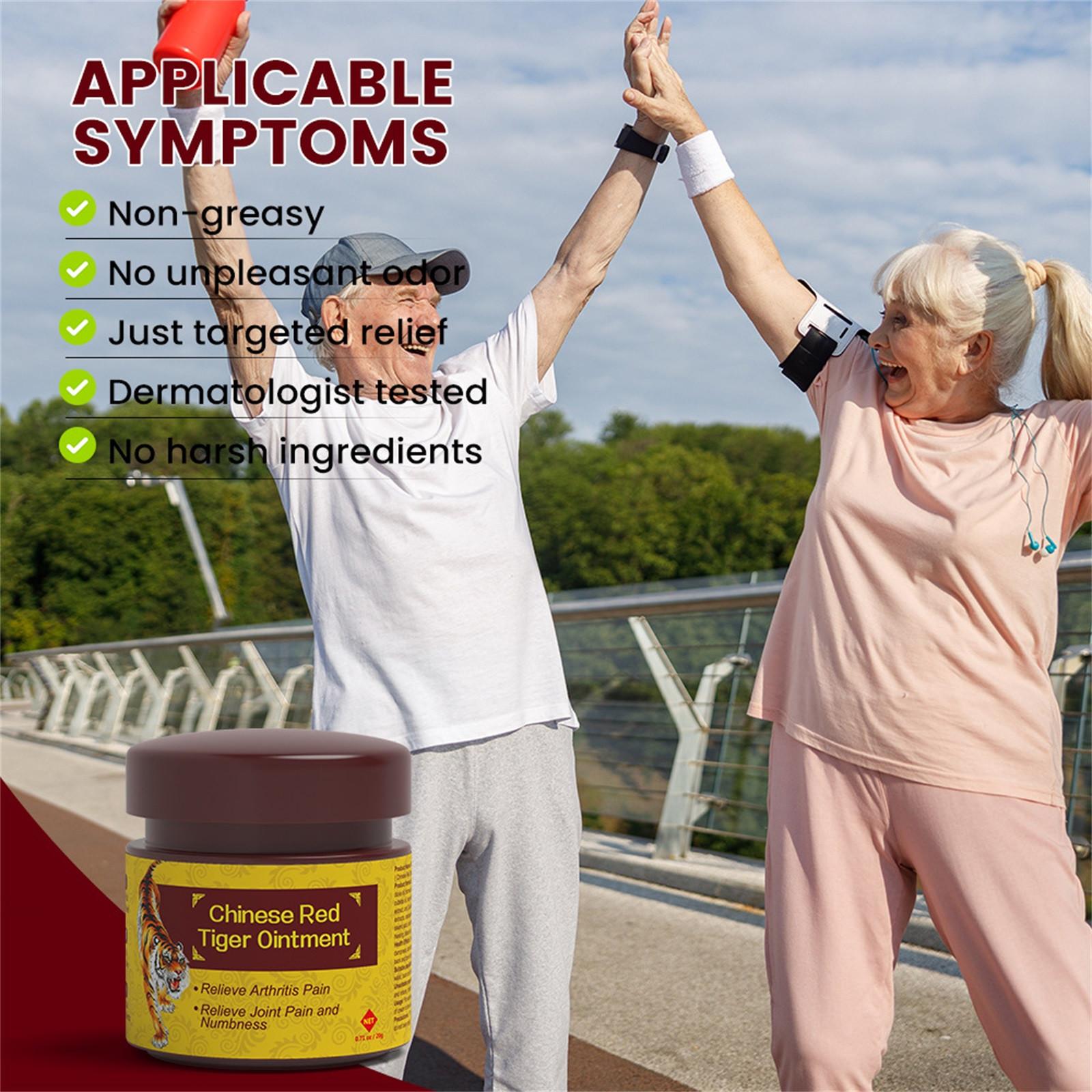 Мазь Red Tigers от боли в суставах и плечах — фото 5