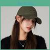 Cotton Stylish Baseball Cap With Sun Protection Round Top And Curved Brim For Seasons All