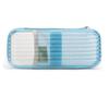 RSINC Art & Brush Storage Organizer | Transparent Makeup, Pencil Case | Stylish Transparent Pencil Box | V Transparent Pencil Case
