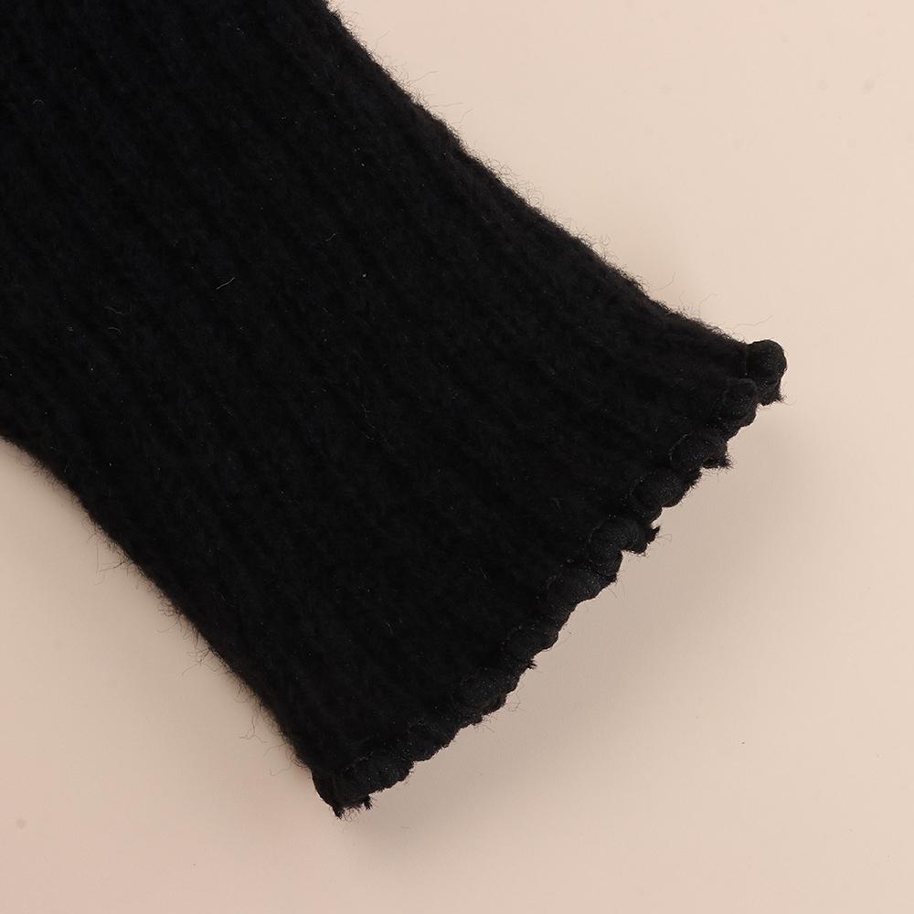 Warm Knitted Leg Warmers Knee High Ankle Warmer Academy Style Boot Stockings  Autumn Winter