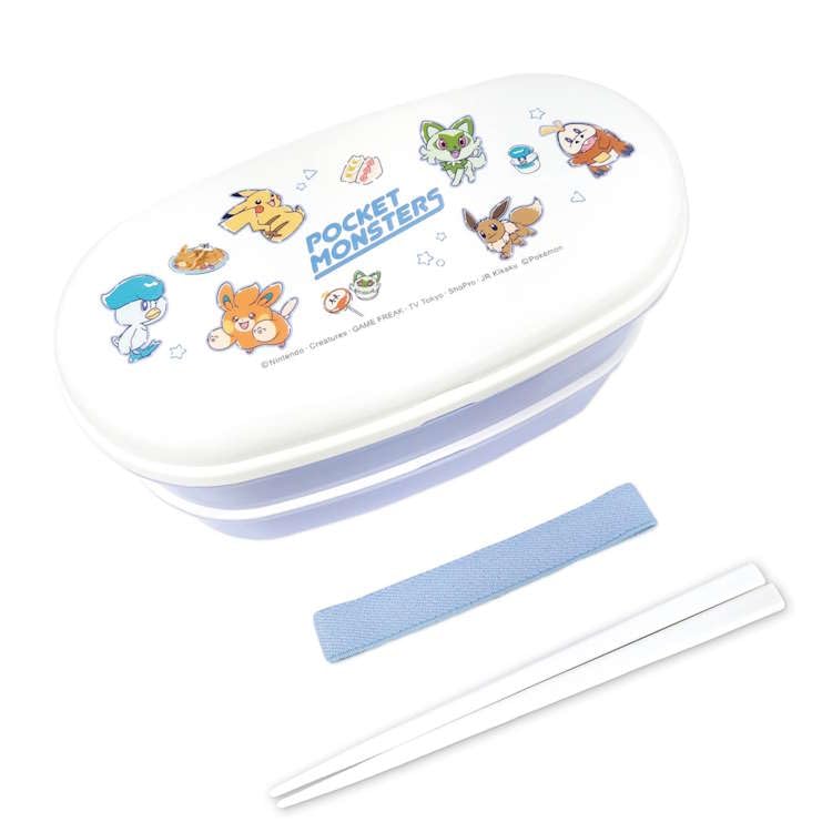 

Kamio Japan Microwaveable Oval Lunch ENJOY Bento 051149 Pokémon Two-Tier Box, SWEETS, Box, Lunch,