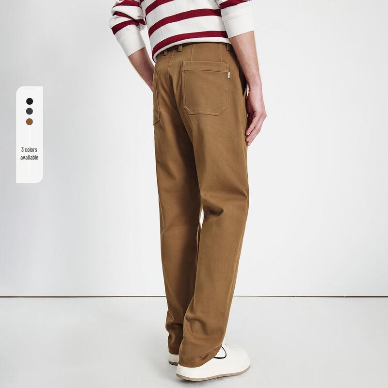 Navigare Men's 2025 Autumn/Winter Slightly Loose Straight Casual Commuter Pants