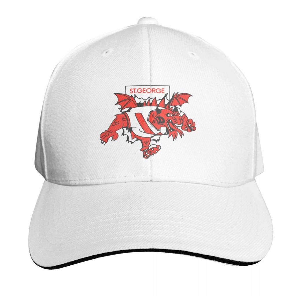 St George Dragons Baseball Cap Snap Back Hat Uv Protection Solar Hat Bobble Hat Beach Outing Unisexs Womens