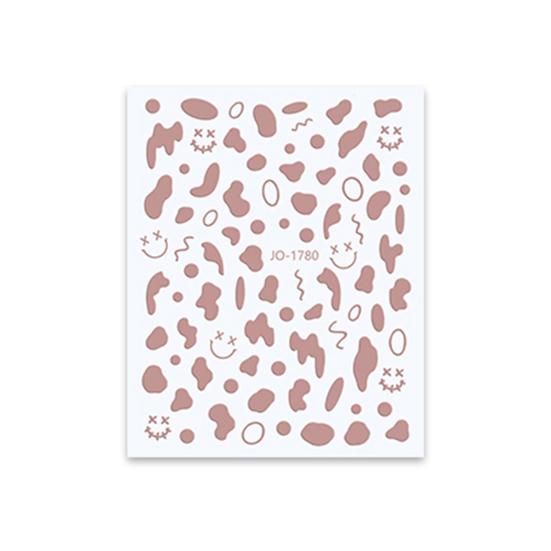 Nail Sticker Frame Decorative 2 Styles Beautiful Self-adhesive Sparkling DIY Art Decal for Salon