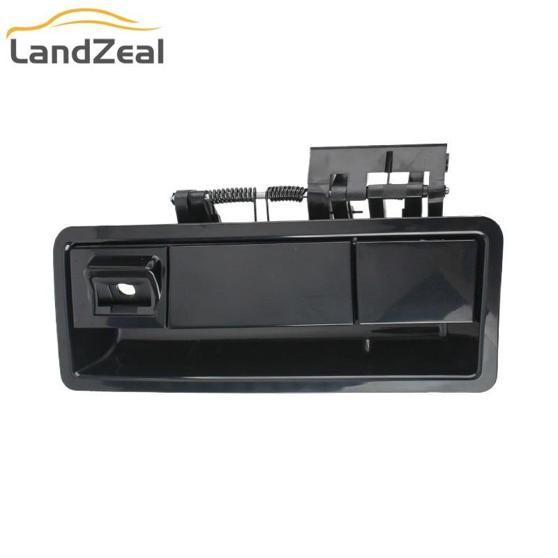 90606-ZZ90E 90606ZQ78A Black/Chrome Car Tailgate Handle Trunk Lid Rear Outer Door Handle for Nissan Armada Chrome 2004-2015