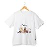 Funny Pets T-Shirt - Unisex Cartoon Dog Cat Bunny Hamster Graphic Tee Pet Lover