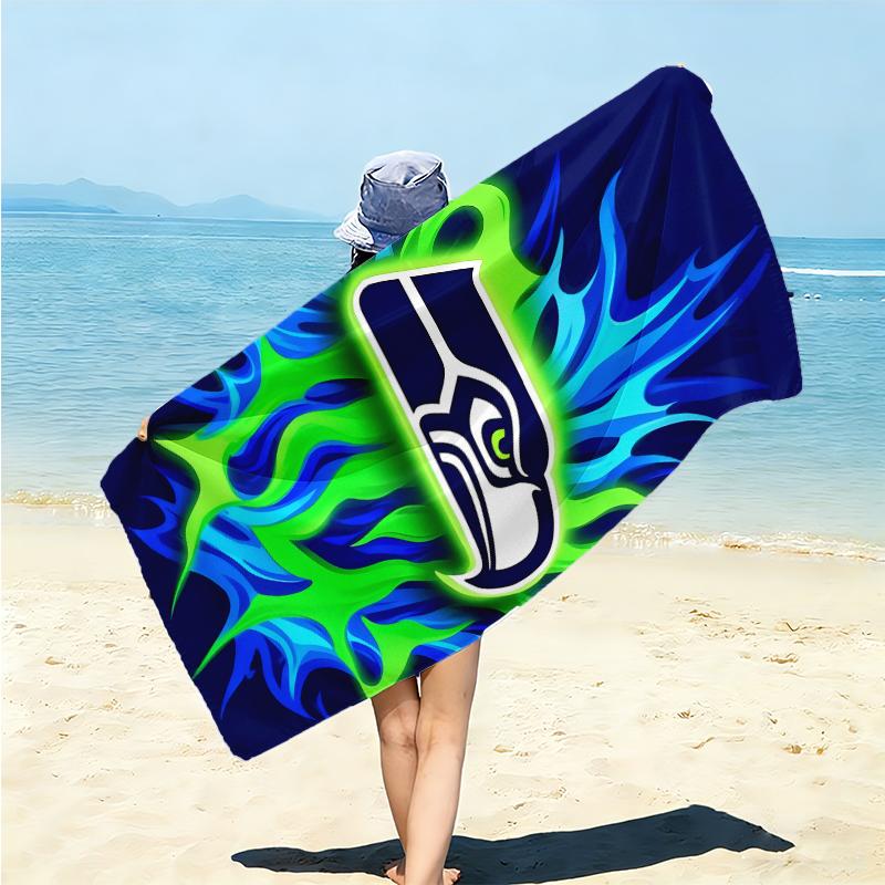 1Pc San Francisco Football Heritage Beach Towel Microfiber Beach Towel Thin Absorbent For Beach Swimming Yoga Bath Sports 0917174