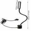 Magnetic Base Led Sewing Machine Light Flexible Gooseneck Desk Light  Music Stand