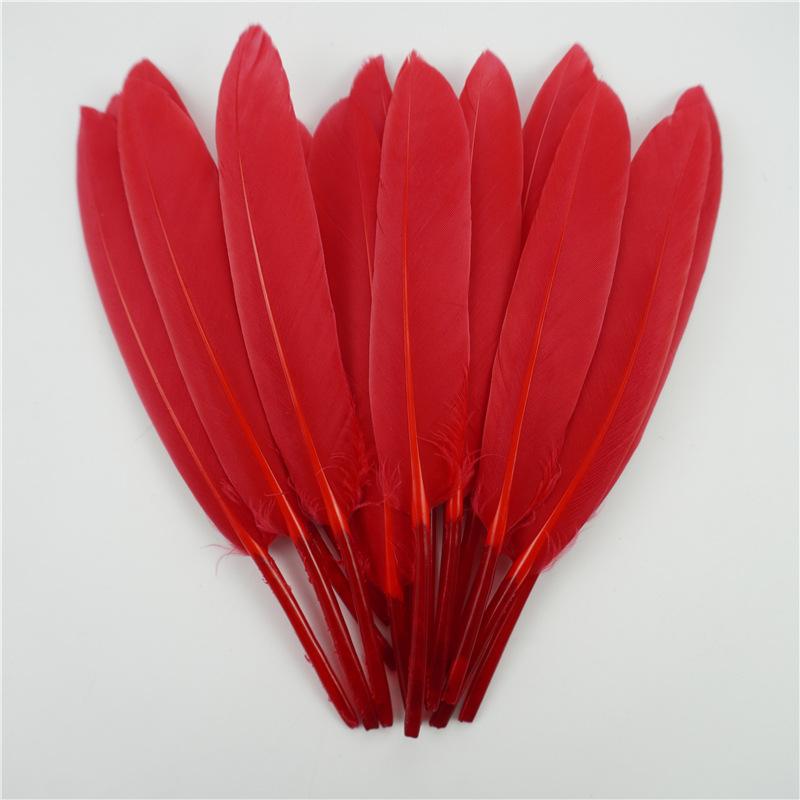 50Pcs10-15Cm/4-6 Inch Colorful Duck Feather Handicraft Accessories Goose Feather Jewelry Creation Diy