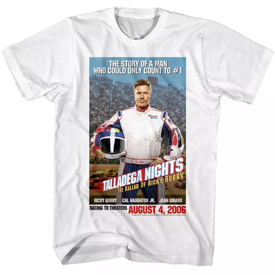 Talladega Nights Movie Poster Men T Shirt XL