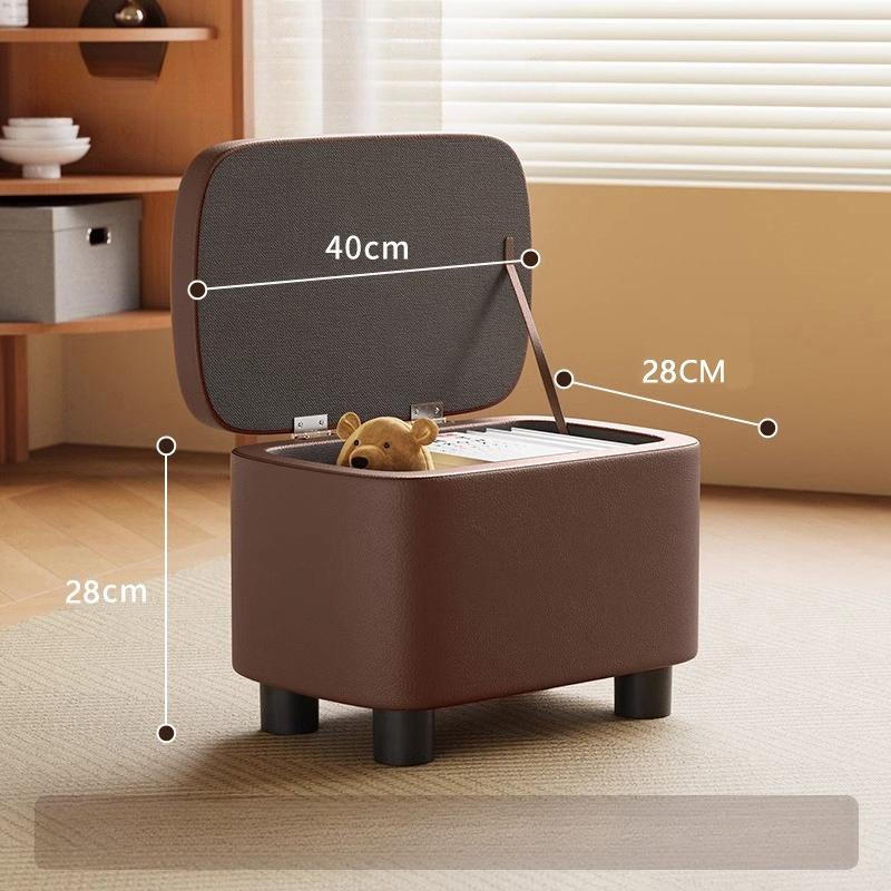 Multi Functional Stool Shoe Changing Chair Simple Modern Storage Stool Multifunctional Living Room Coffee Table Sofa Footstool