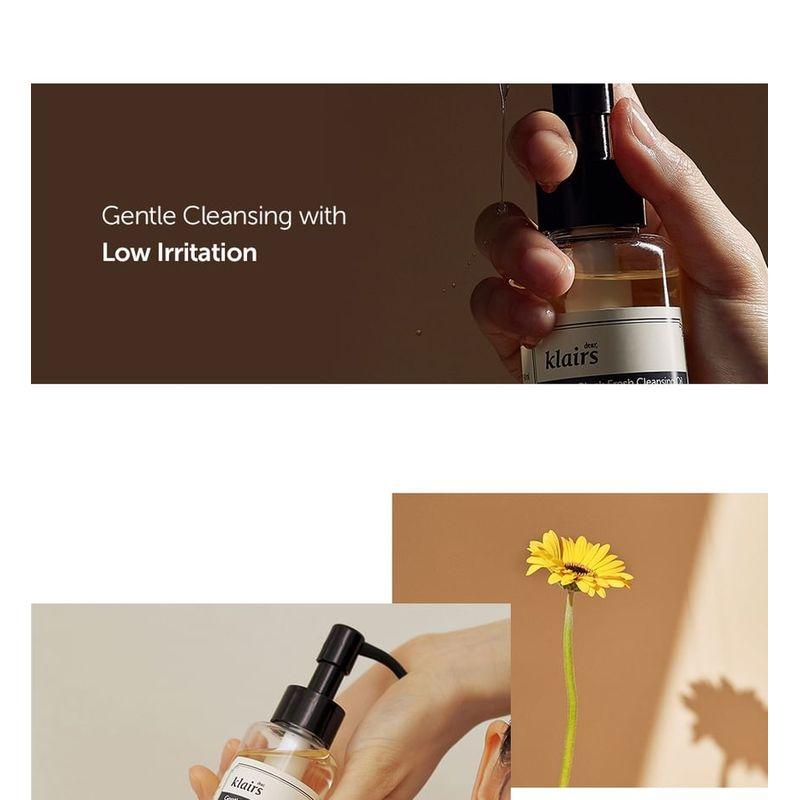 dear, klairs Sanftes schwarzes frisches Reinigungsöl