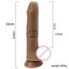 22cm Liquid Silicone Realistic Penis Dildo for Women Adult Sex Toys Anal Plug Big Dick Chastity Strapon   Game Fisting
