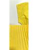 2026 Women's Autumn European & American Fashion: Elegant Sleeveless Round Neck Pleated Long Dress