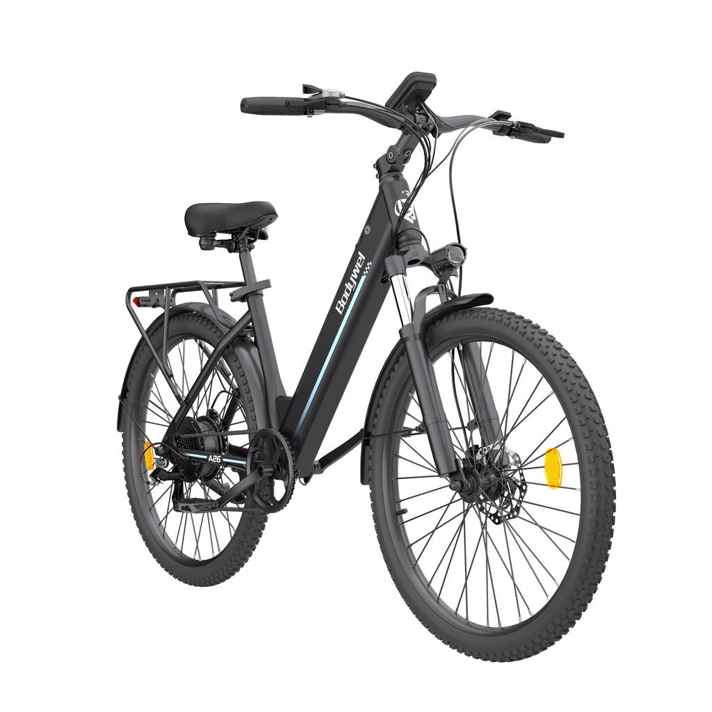Bodywel A26 Electric Bike for Urban Commuting,36V 13.5Ah Removable Battery