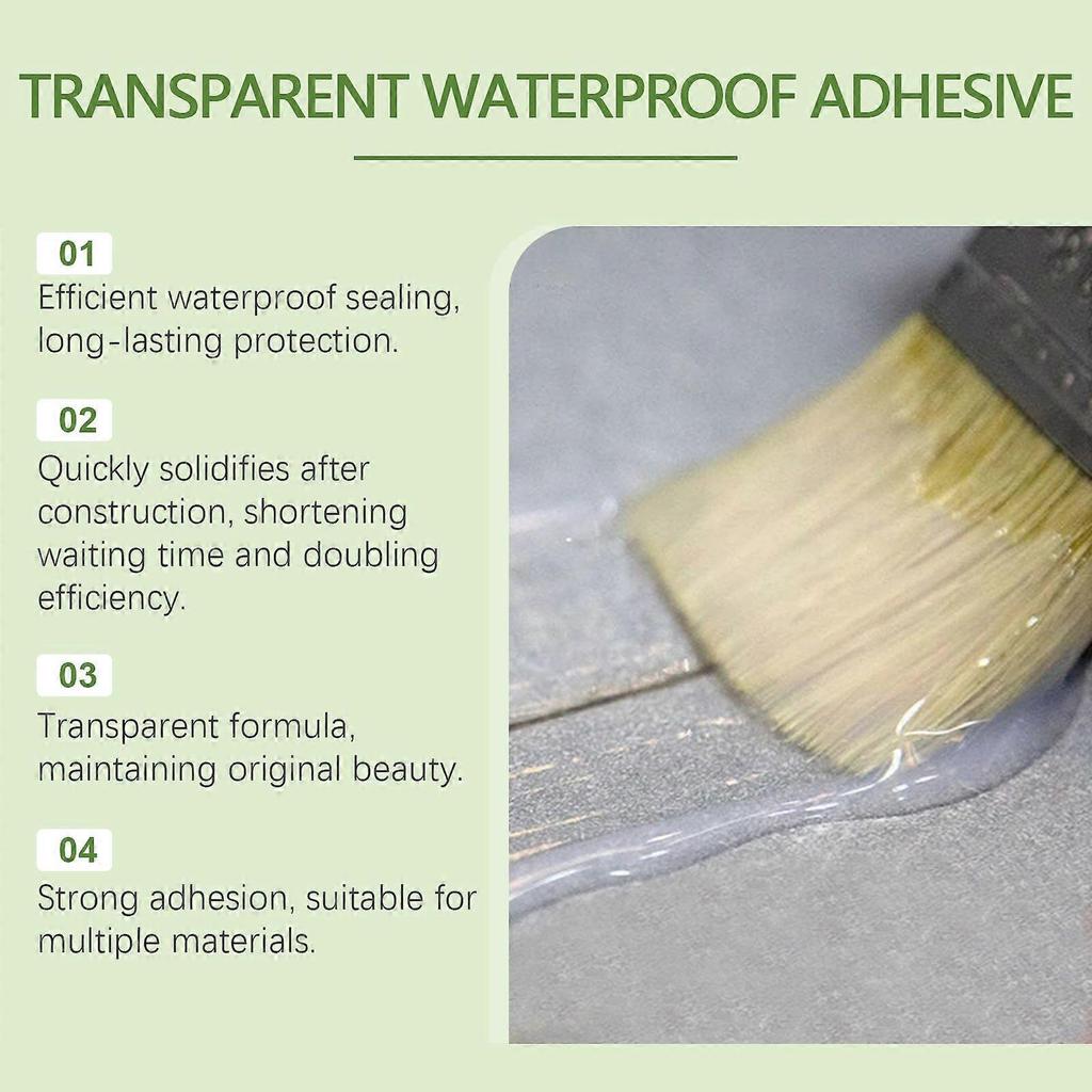 Limited time!!Jakehoe Multi-Purpose Waterproof Glue Waterproof Coating Home Decoration Leak Repair Gap Does Not Fall Off Wear-Resistant Leak-Proof Glu