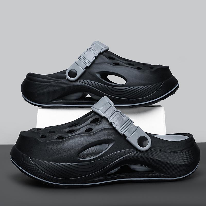 Fashion Unisex Summer Slippers Men Clogs Platform Women Beach Sandals Outdoor Casual Non-slip Footwear Men Sandals
