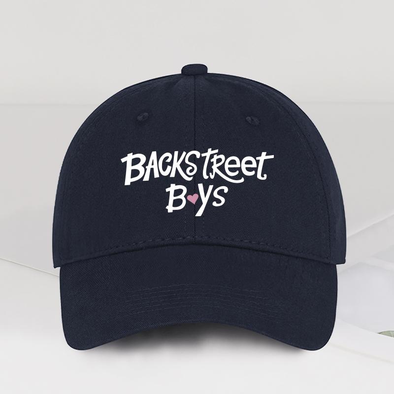 Yiran bag Backstreet Boys Hart Print Baseballpet Stijlvol Retro Romantische Charme Concertkleding & Dagelijkse Stijl Backstreet Boys Fan Cadeau