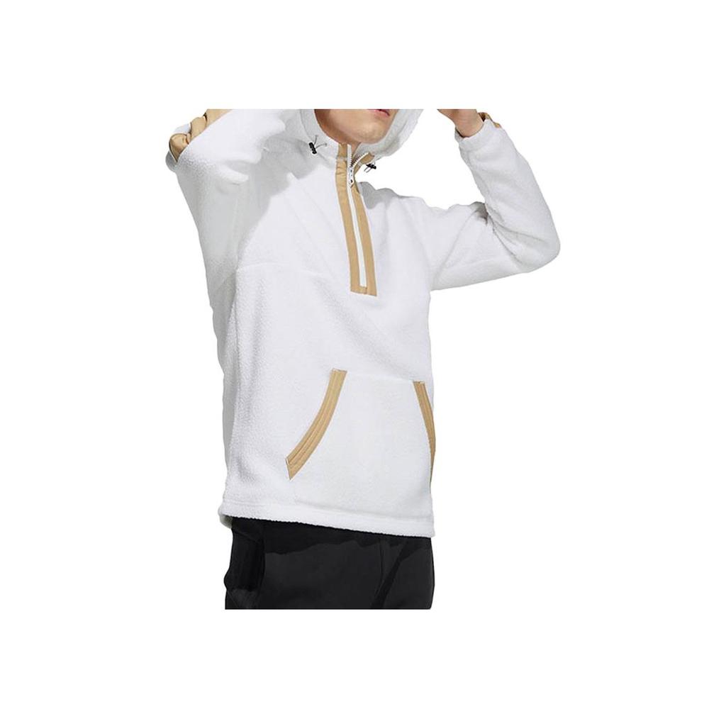 Adidas Neo Hooded Sports Casual Sweatshirt Men Sweatshirt White H45213