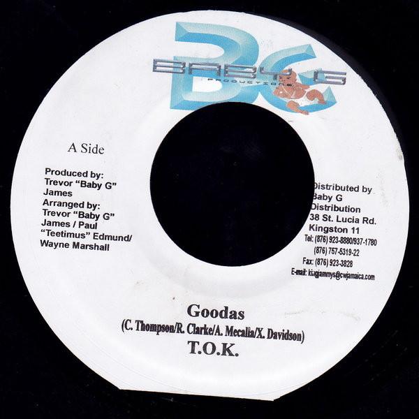 

7-дюймовая пластинка T.O.K. - Хорошее как никакое Baby G Producti 2004 Ямайский Регги, Ска и Даб Б/У