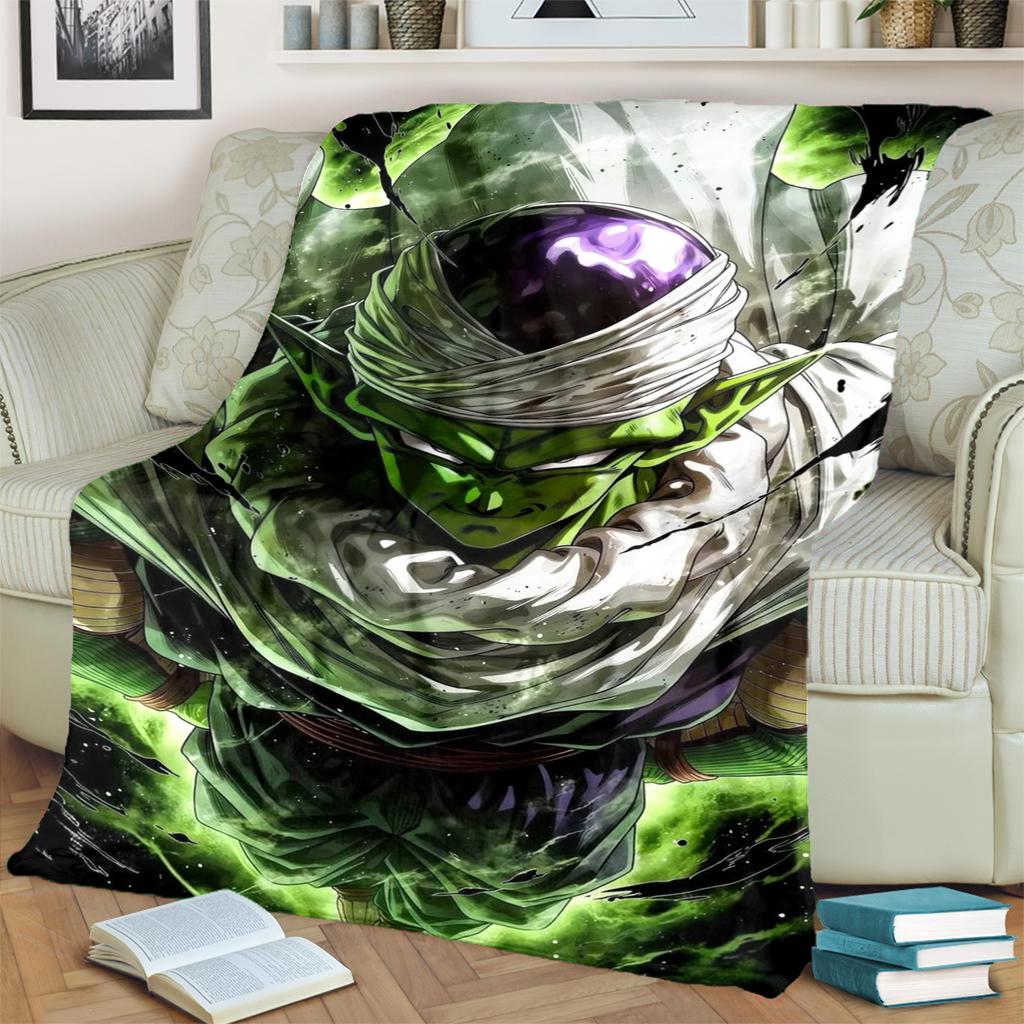 Soft Dragon Ball! Warm Blanket Flannel Print for Bedrooms, Sofas, Beds, Chairs, Picnics, Travel