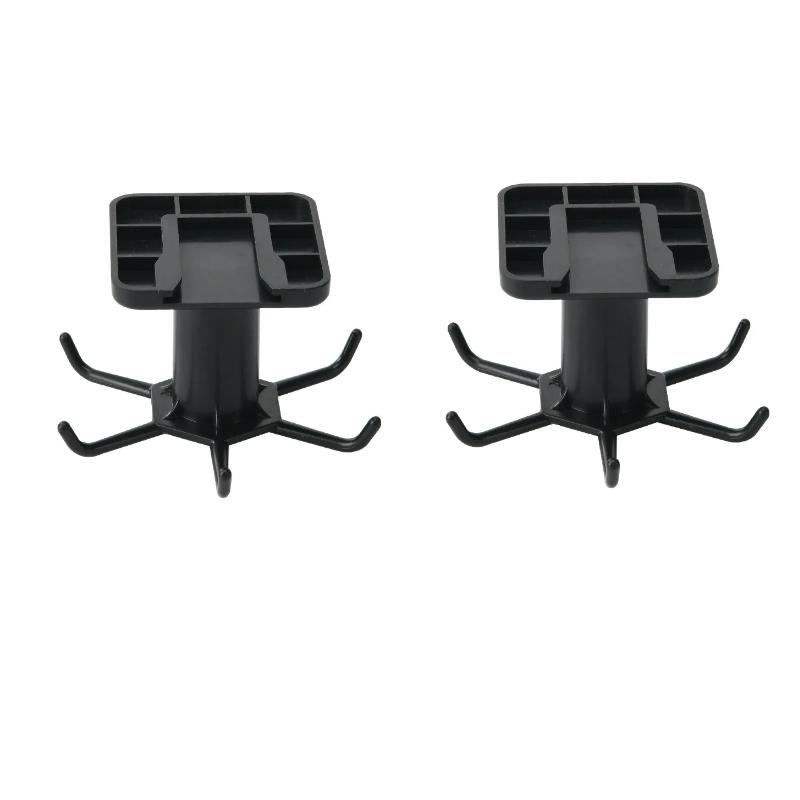 360 Degrees Rotated Kitchen Hooks Self Adhesive Multi-Purpose Hook Home Wall Door Hook Clothes Ties Bag Hanger Hanging Rack