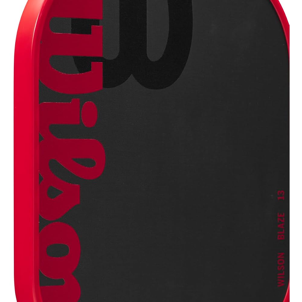 Wilson Blaze Pickleball Paddle Black/Red WR157911U2 Lightweight Durable Design 400g