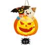 Halloween Pumpkin Handmade DIY Material Children's Handheld Luminous  Decoration Party Supplies