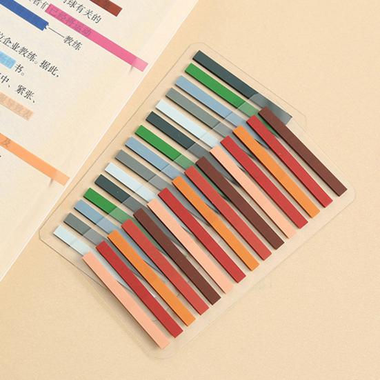 Page Marker Colorful Index Labels 300Pcs Neon Sticky Flags Translucent Repositionable Waterproof PET Tabs