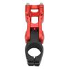 Bike Hollow Stem CNC Machining   Handlebar Extender for Mountain Road Bike Red and Black